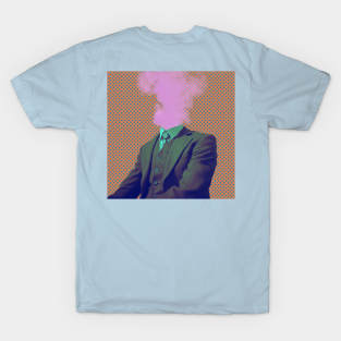 Pink Smoke - Surreal/Collage Art T-Shirt